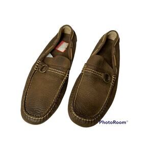 FRYE Westring Brown Sz 8.5 M Men Driving Moccasin Loafers